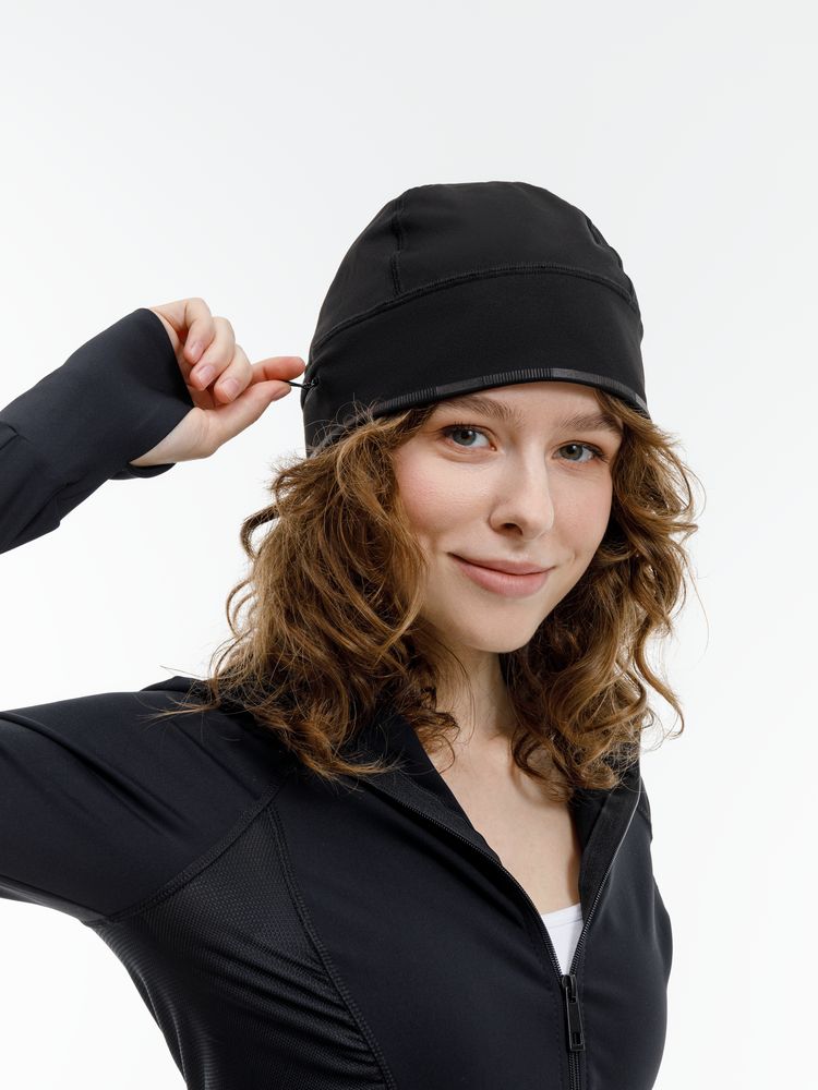 Спортивная шапка утепленная