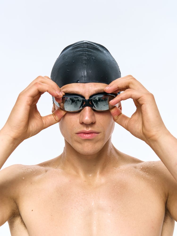 Очки для плавания зеркальные