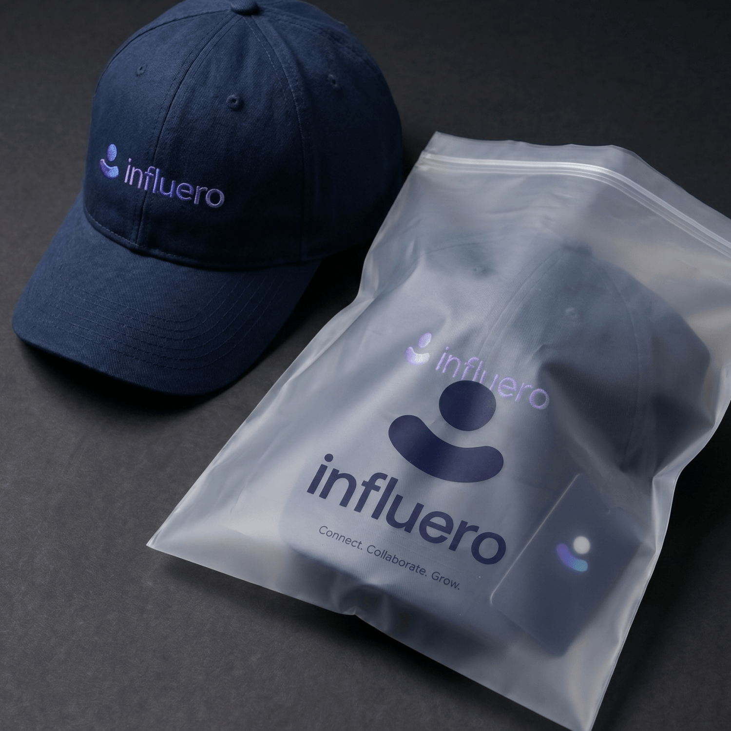 Футболки и бейсболки Influero на заказ