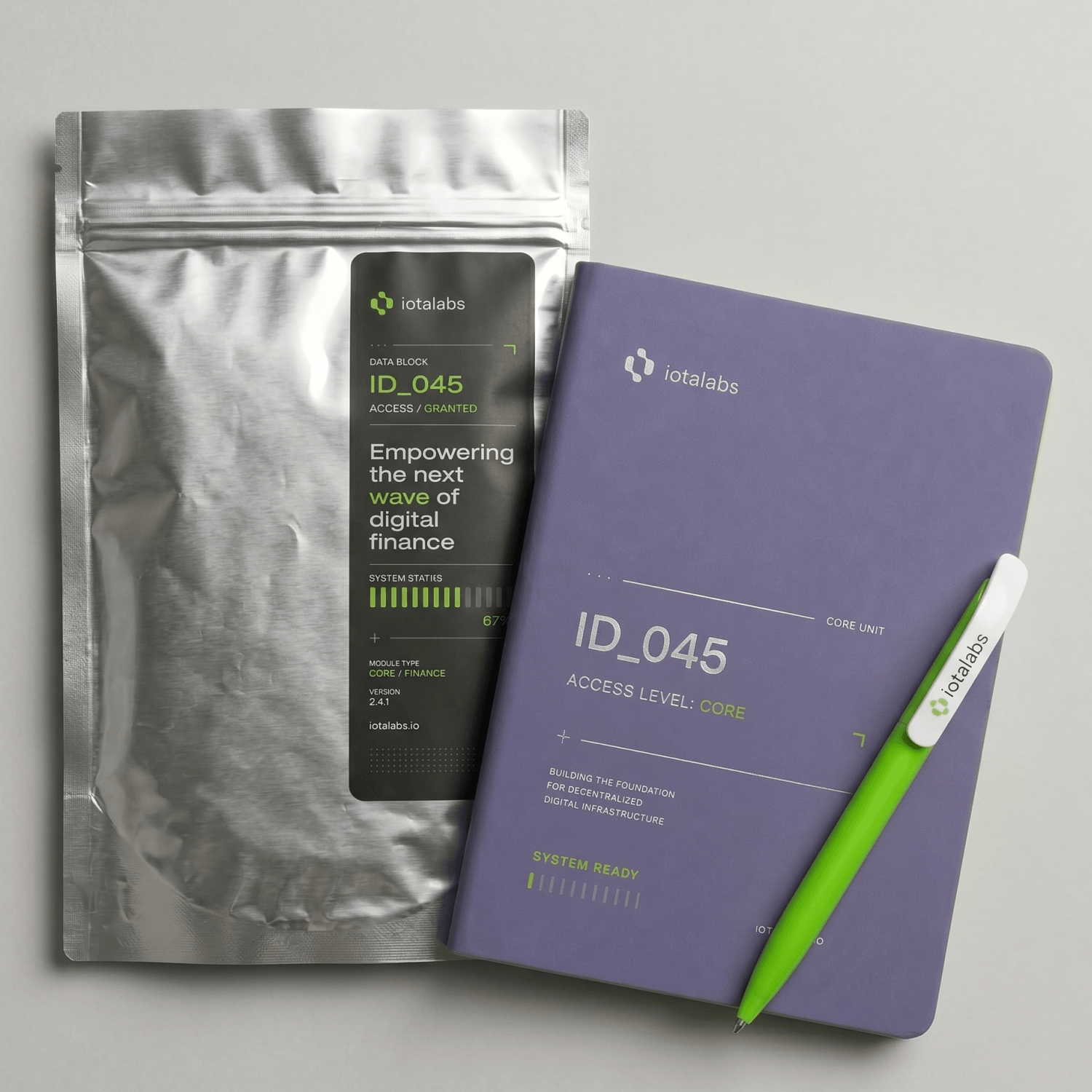 notepad set for iotalabs