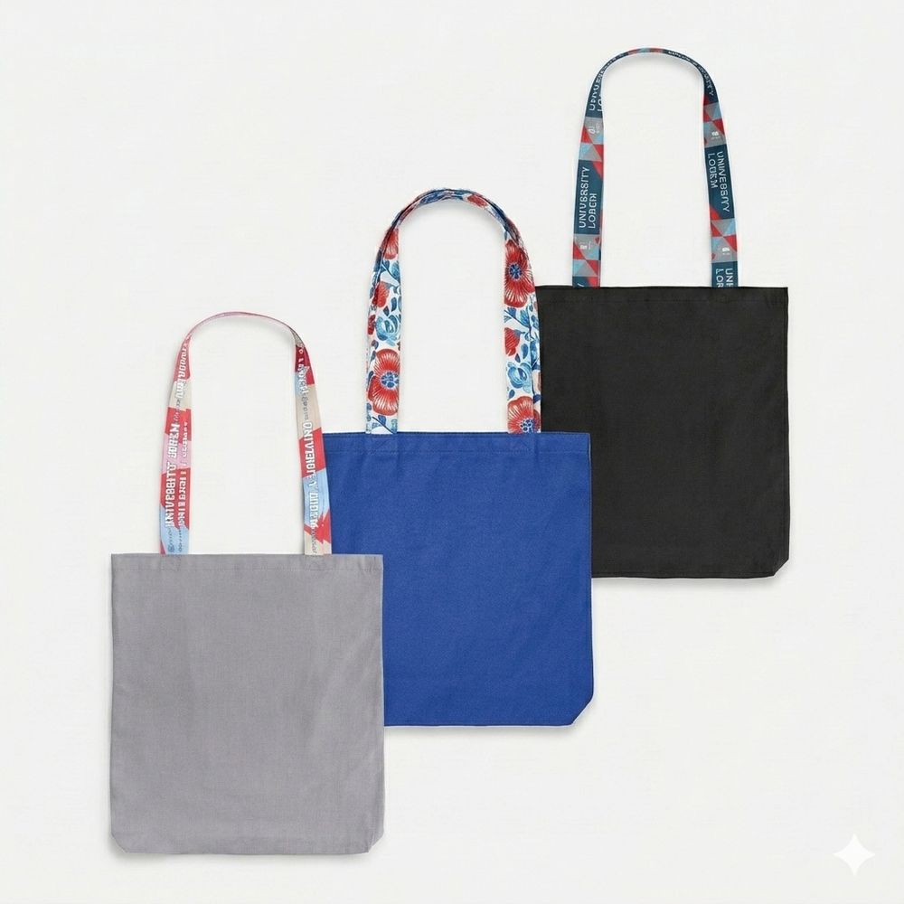 Шопер-конструктор Bolsa с ручками с полноцветной печатью