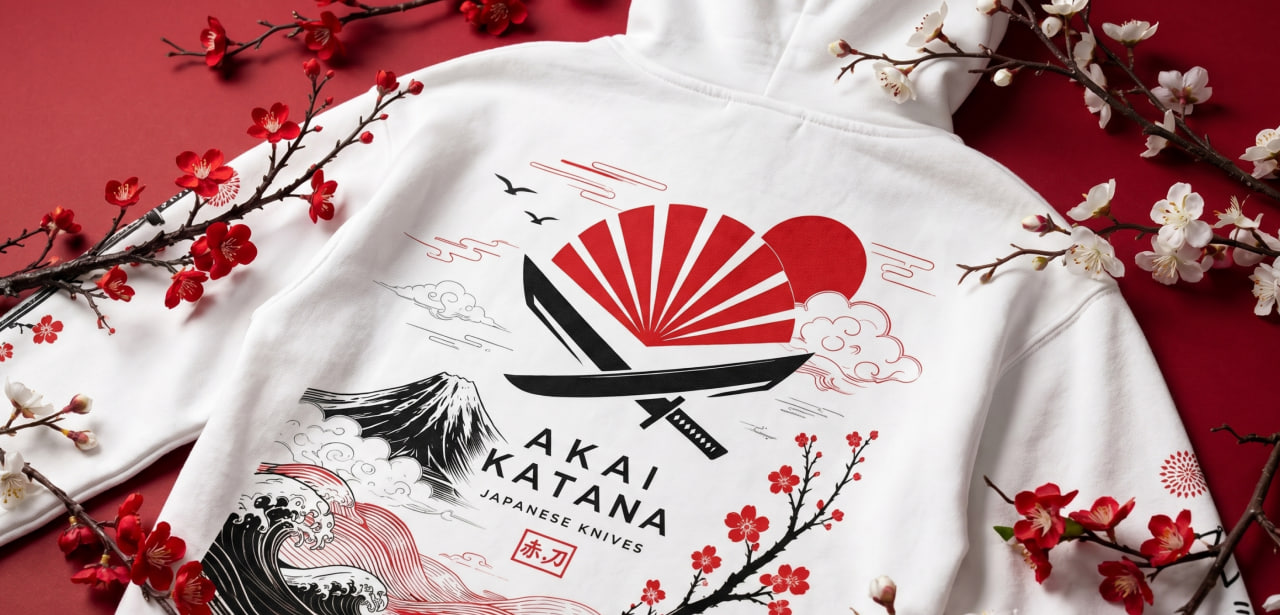 Худи Akai Katana для Food Expo