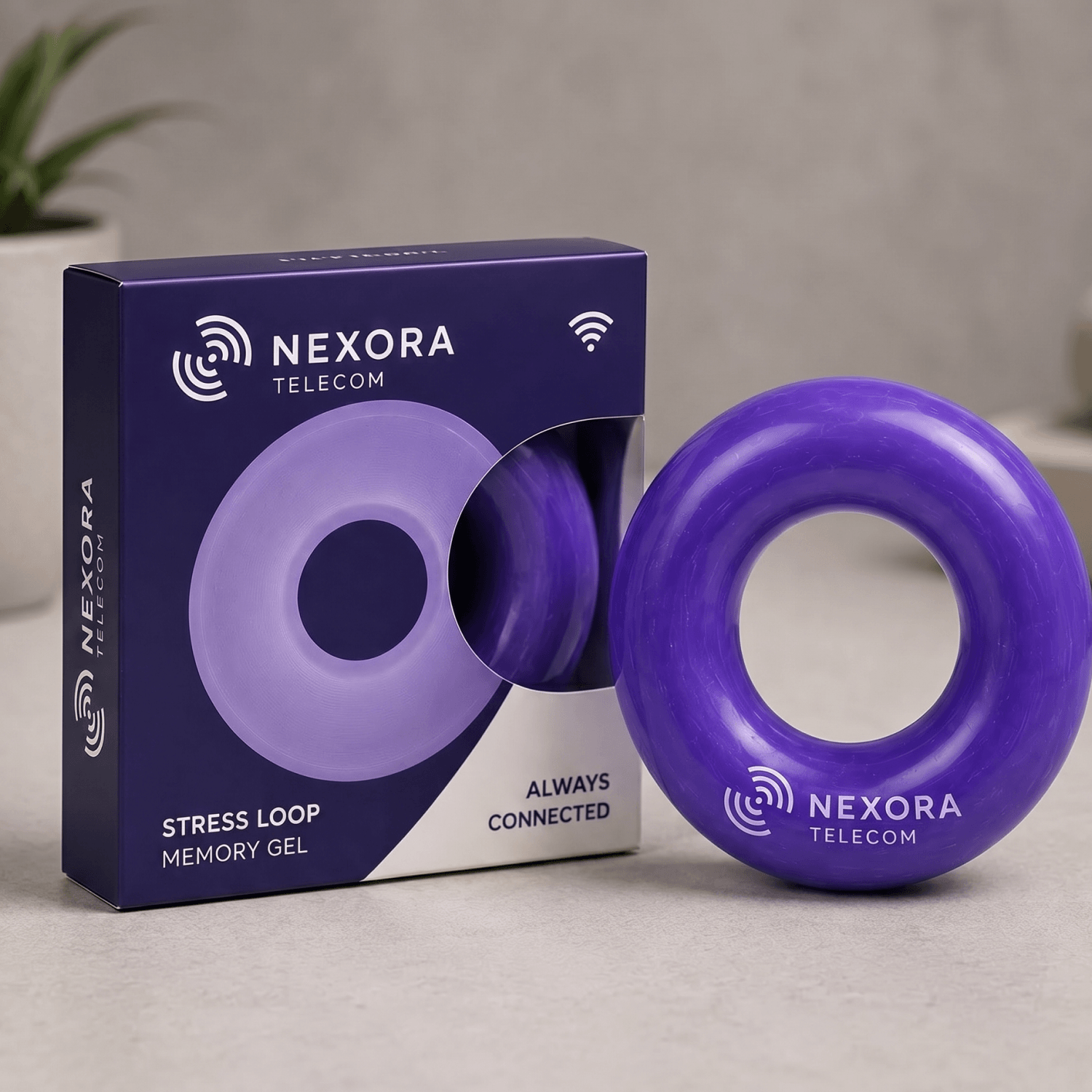Гелевый антистресс squishy NEXORA TELECOM