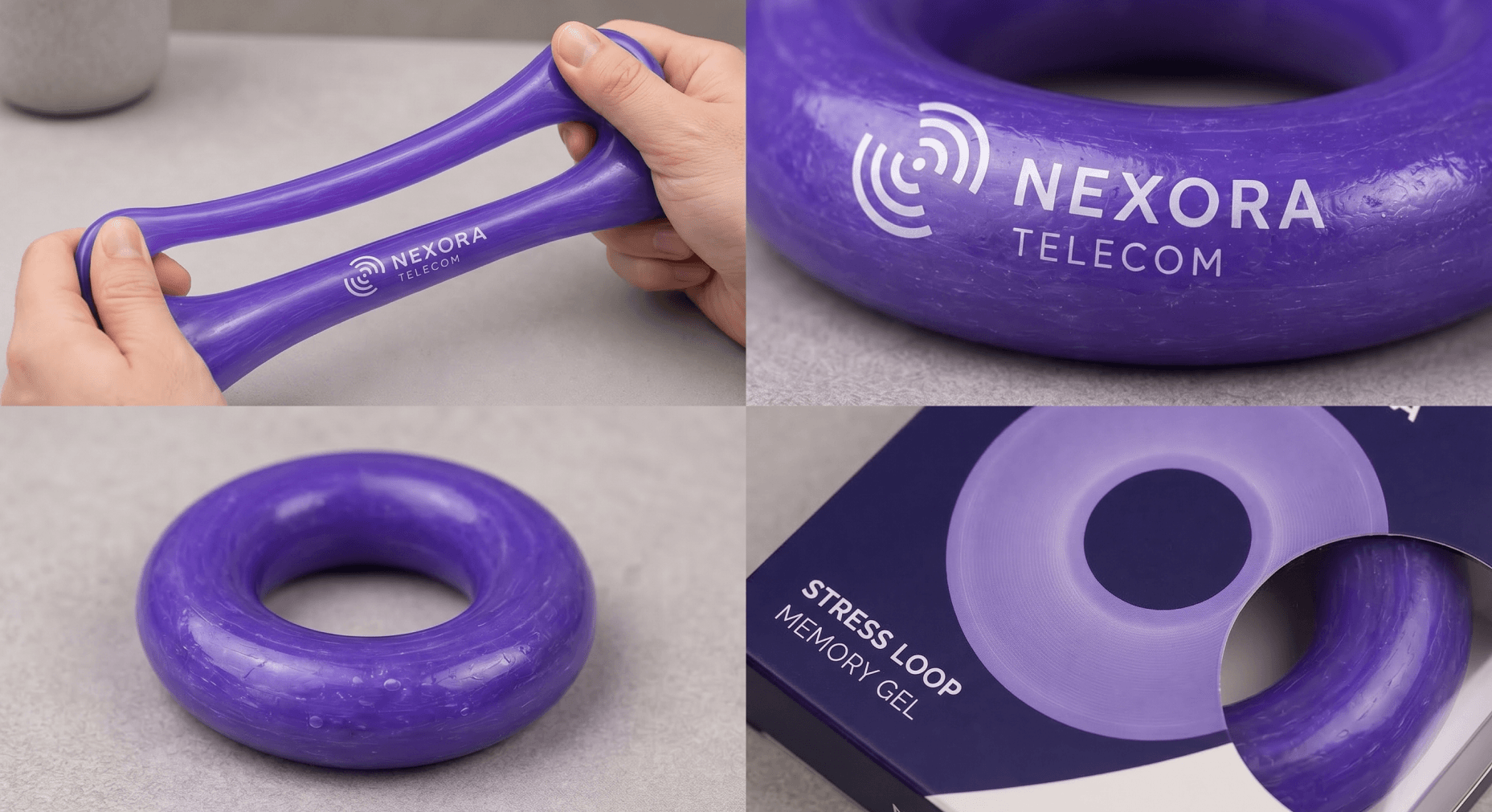 Гелевый антистресс squishy NEXORA TELECOM