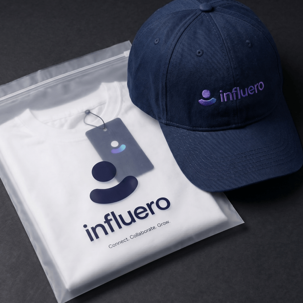 Футболки и бейсболки Influero на заказ
