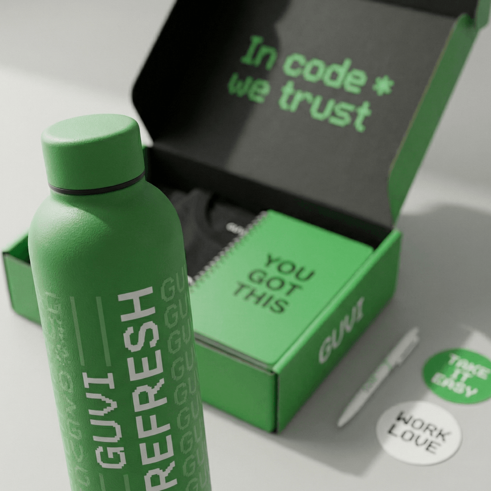 Производство стильного Welcome pack для IT