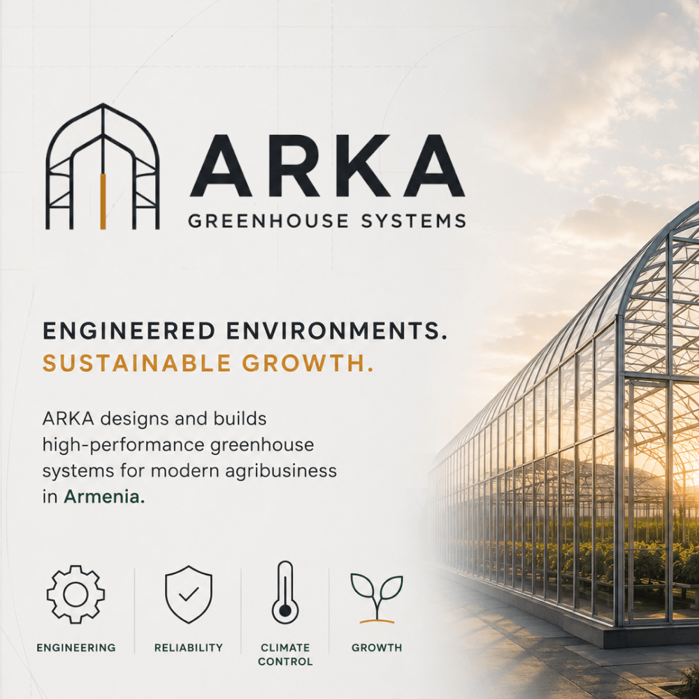 ARKA Greenhouse Systems: брендинг, айдентика и digital design для agrotech