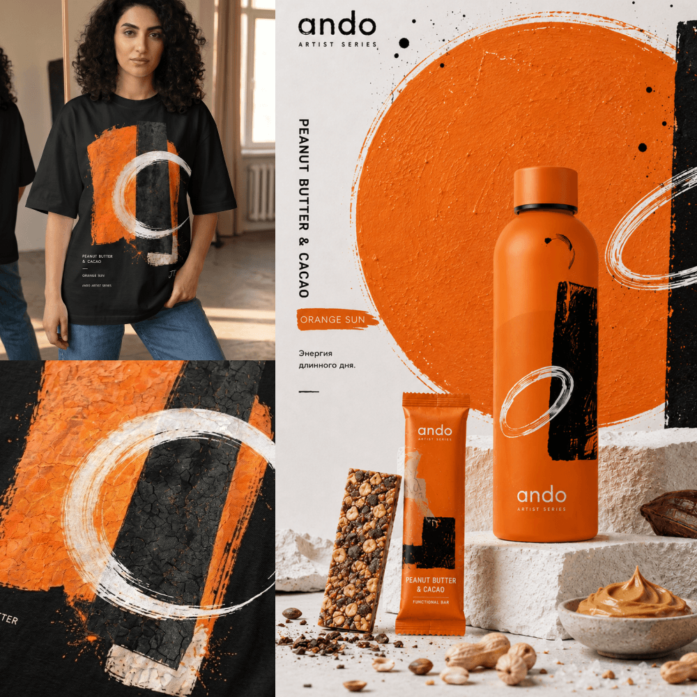 Дизайн-концепция ANDO Artist Series
