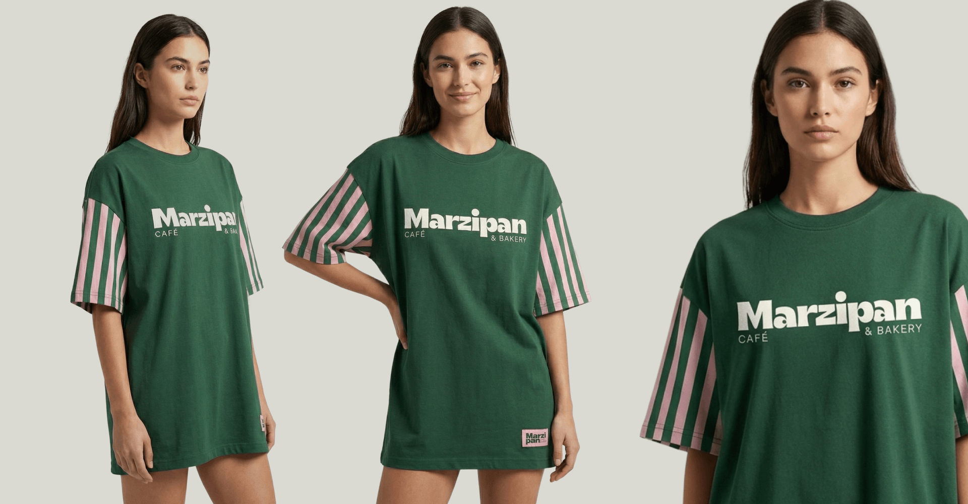 Футболка-платье для Marzipan Café как трендовый fashion merch