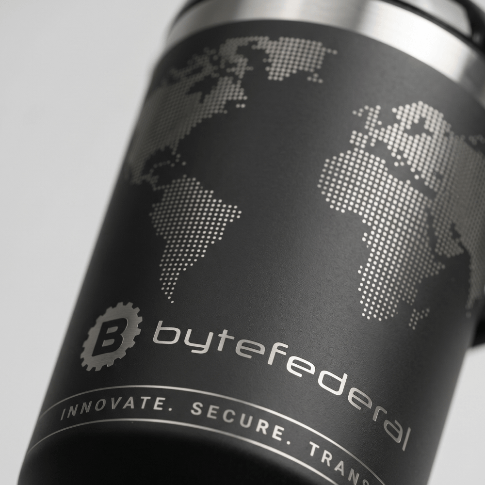 Корпоративный подарочный набор ByteFederal с термокружкой