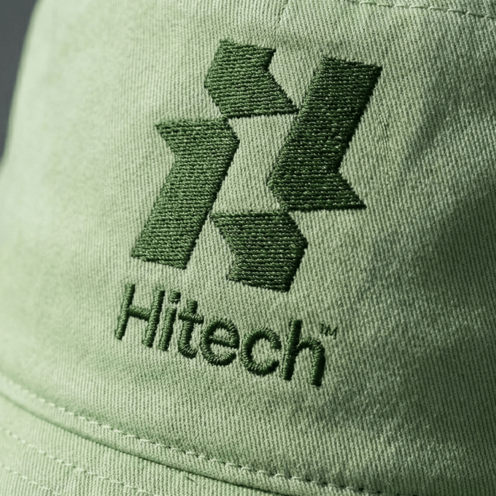 Панама Hitech на заказ с вышивкой логотипа из хлопка 340 г